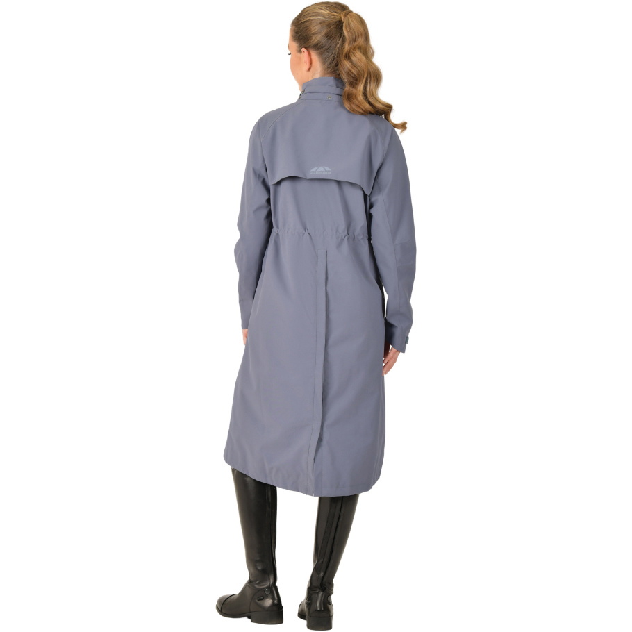 2025 Weatherbeeta Womens Windbreaker Longline Riding Jacket 1028839 - Slate Blue